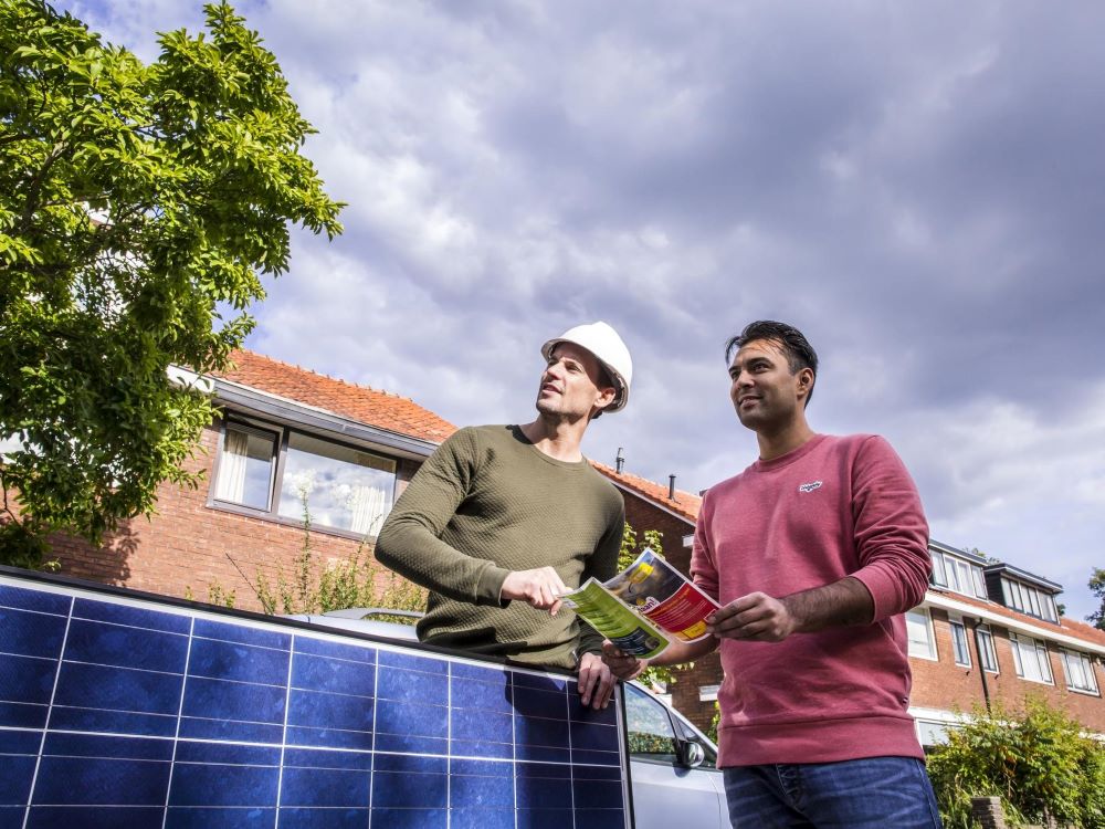Zonnepanelen plaatsen