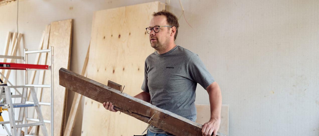 Duurzame aannemer Stefan de Geus
