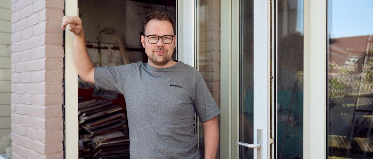 Duurzame aannemer Stefan de Geus
