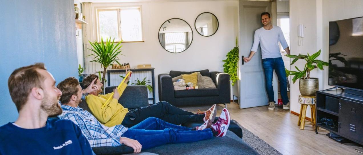 Een nieuwe manier van wonen: samenwonen met vrienden