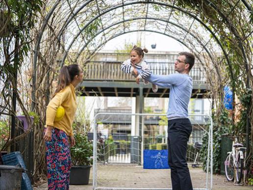 Samen buiten spelen